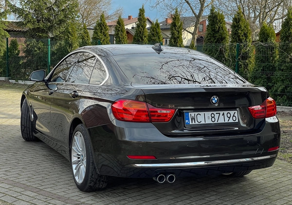 BMW Seria 4 cena 79900 przebieg: 163000, rok produkcji 2016 z Ciechanów małe 562